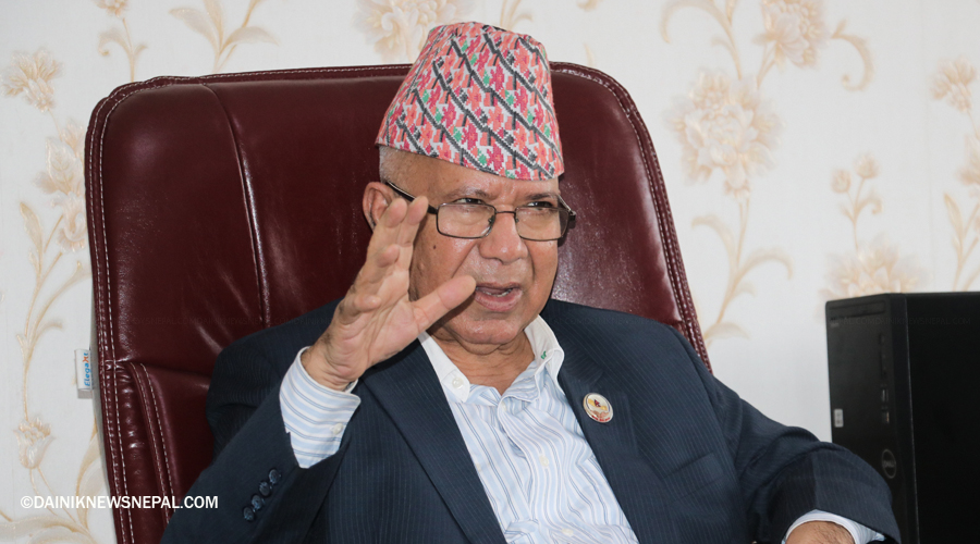 देउवा सरकारले भ्रष्टाचार नियन्त्रणमा अग्रसता लिएनः माधव नेपाल
