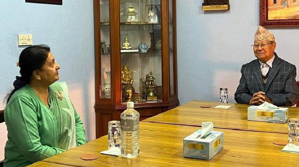बिजुक्छेको घरमा पुगेर राष्ट्रपतिले भनिन्ः माइती आएजस्तै लागेको छ